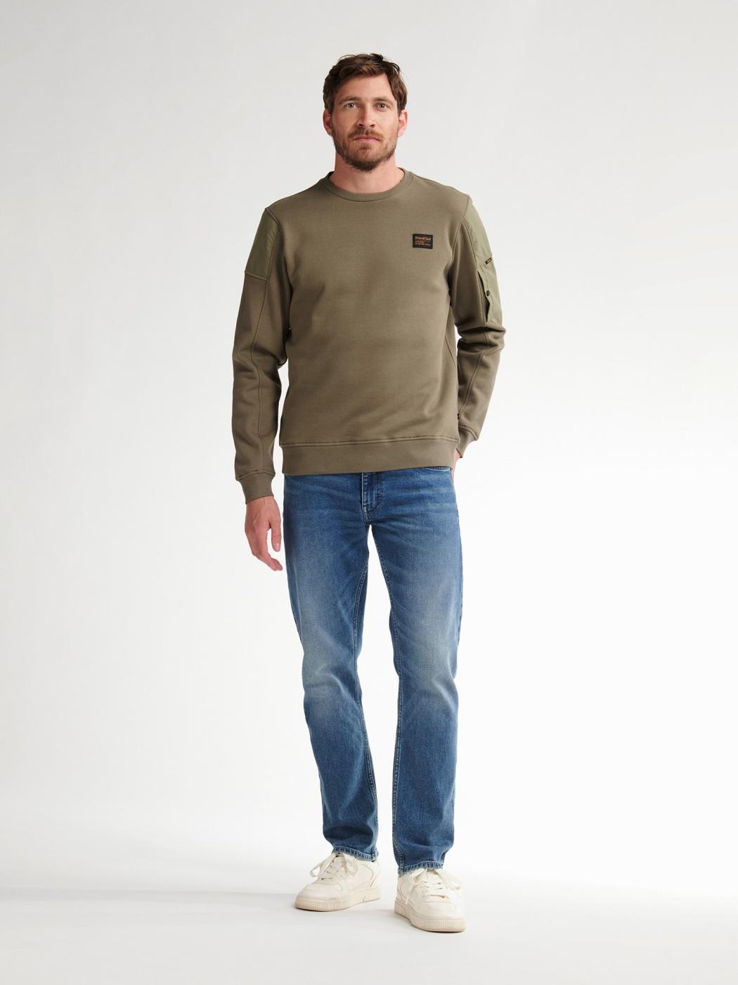 SUDADERA PETROL VERDE OSCURO