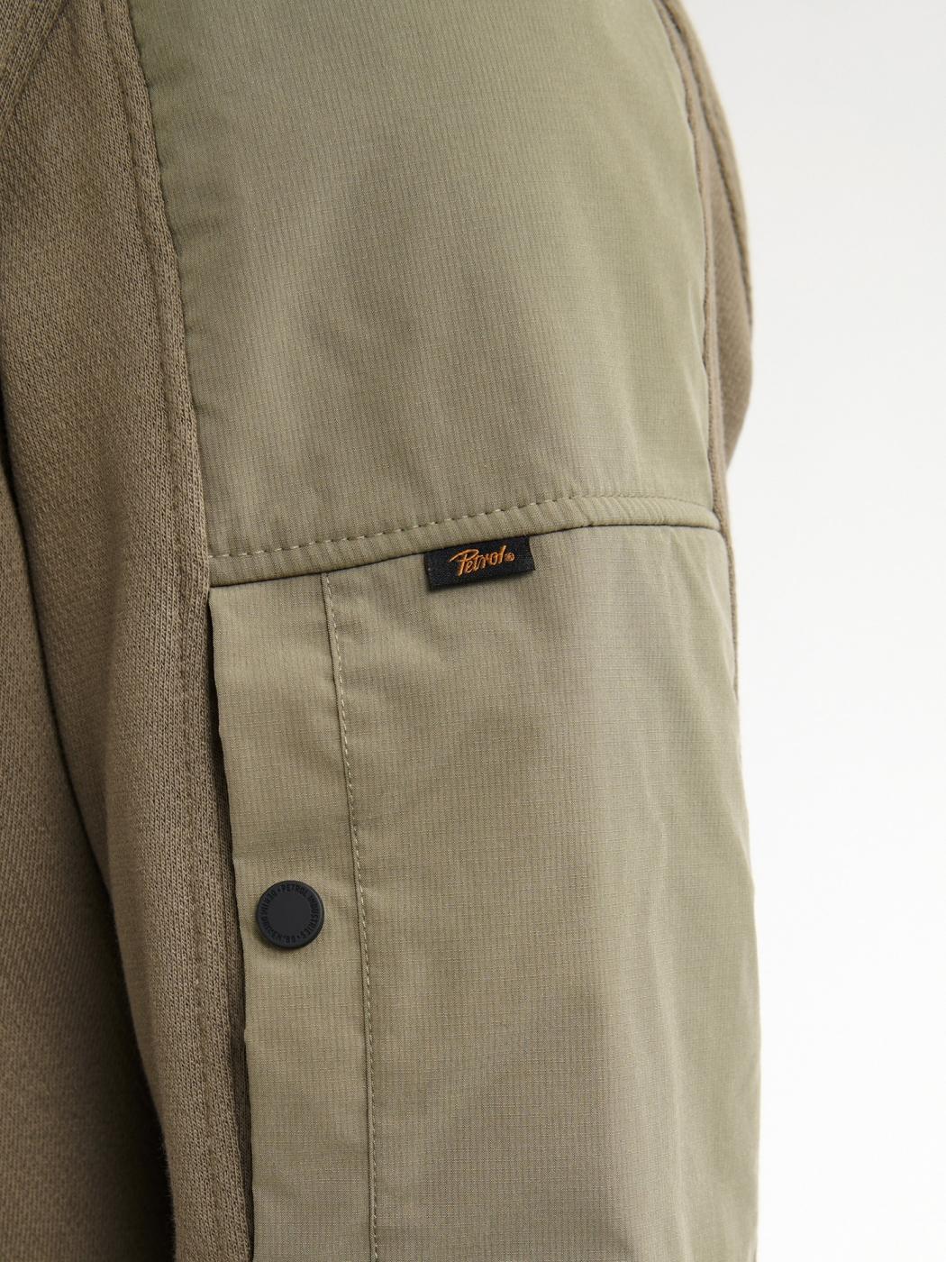 SUDADERA PETROL VERDE OSCURO