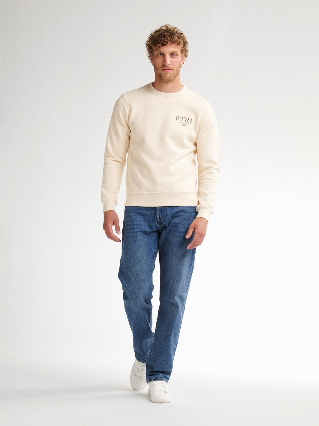 SUDADERA PETROL BEIGE