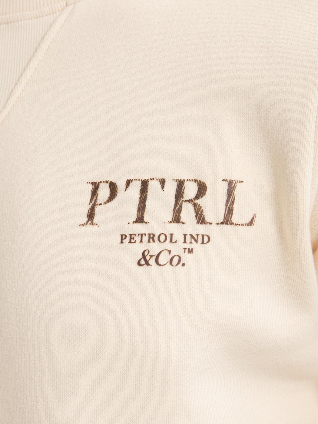 SUDADERA PETROL BEIGE