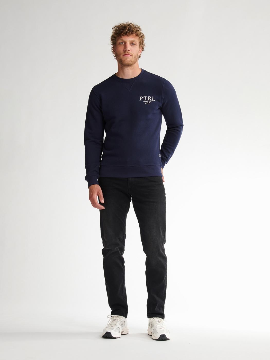 SUDADERA PETROL AZUL OSCURO