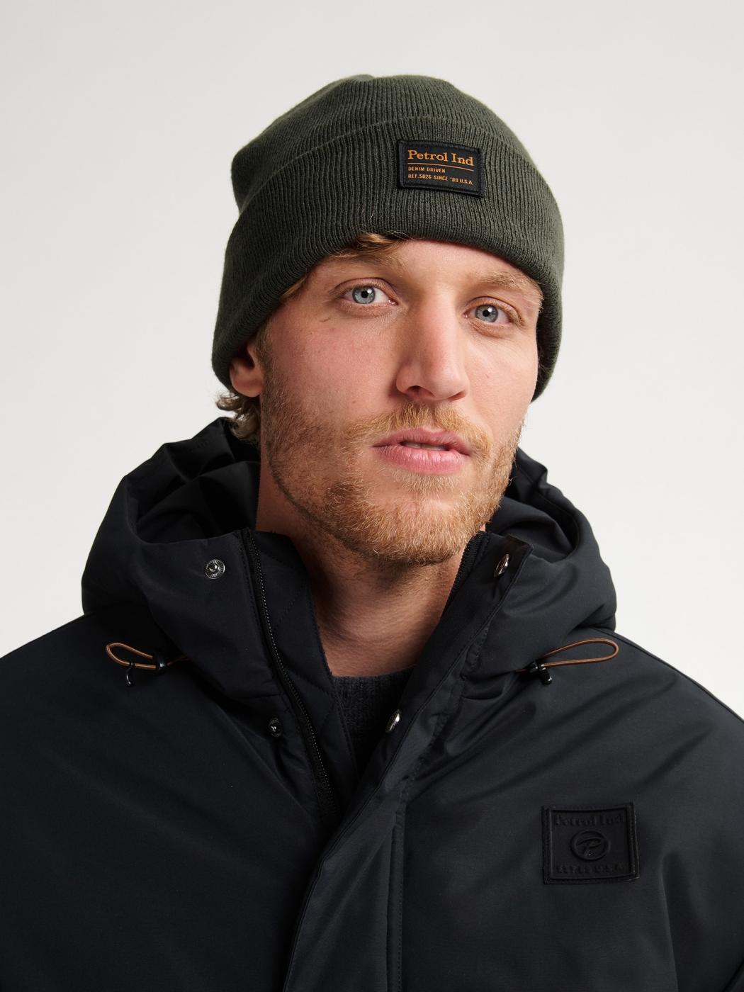 GORRO PETROL GRIS OSCURO