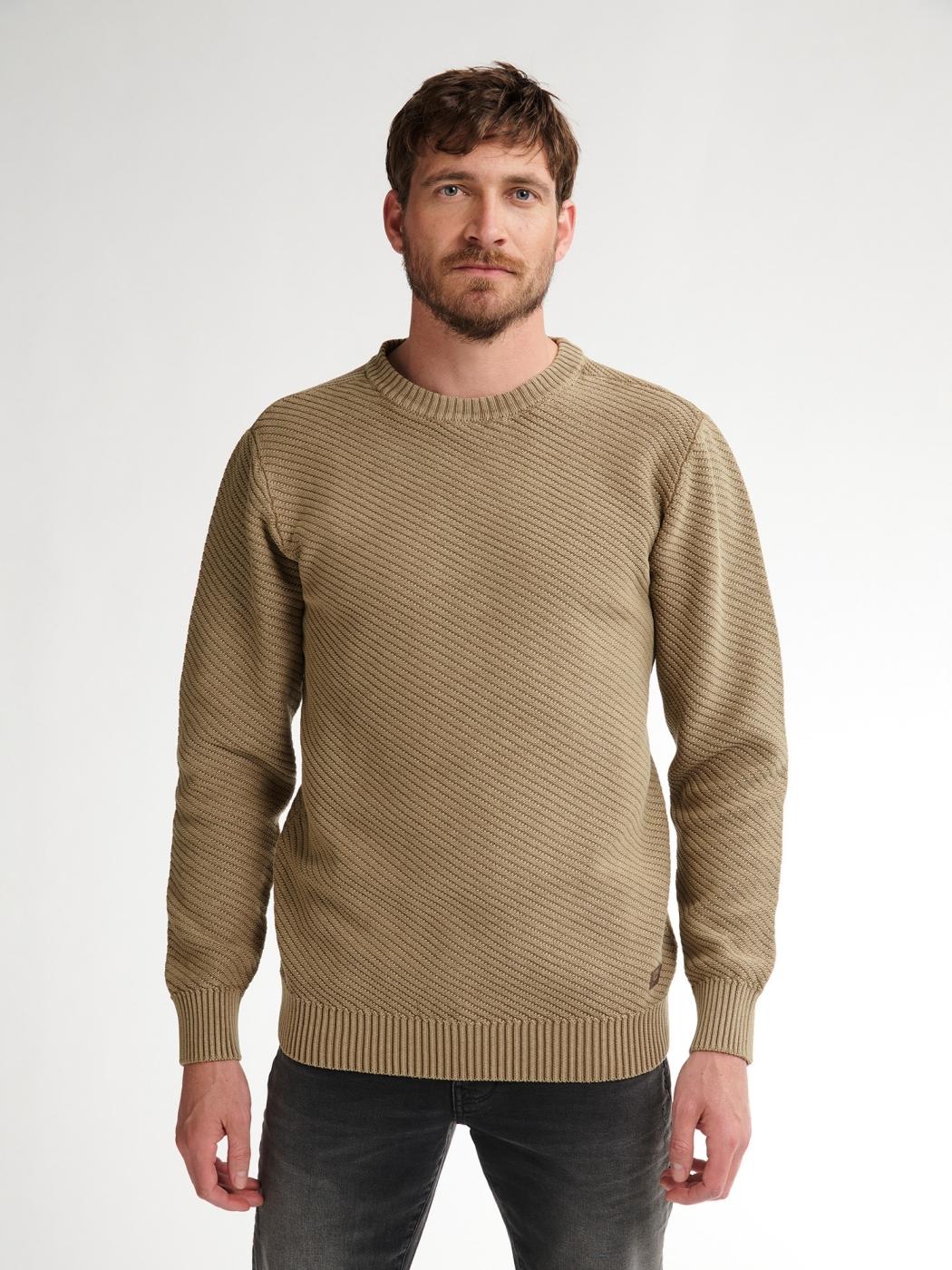 JERSEY PETROL MARRON CLARO