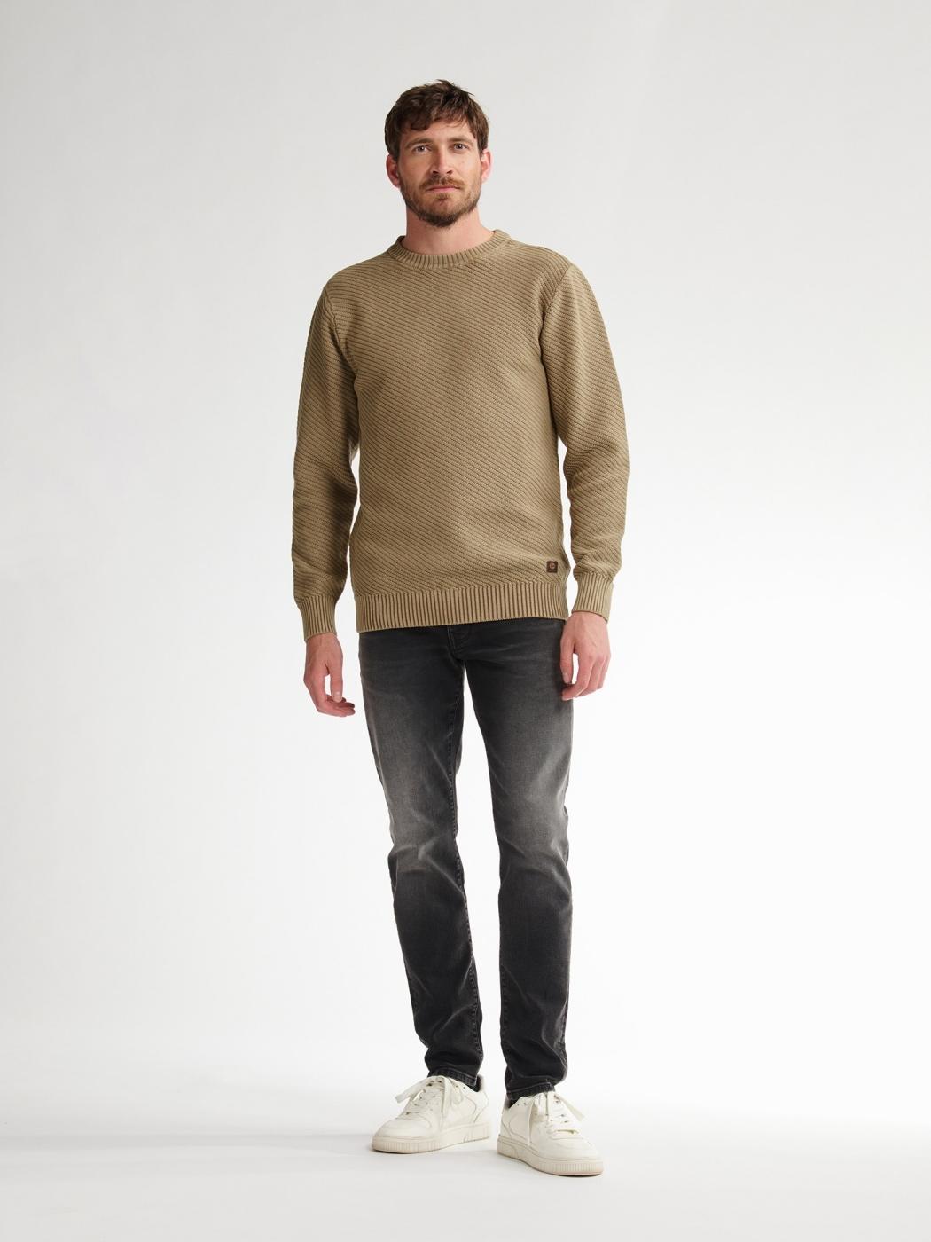 JERSEY PETROL MARRON CLARO