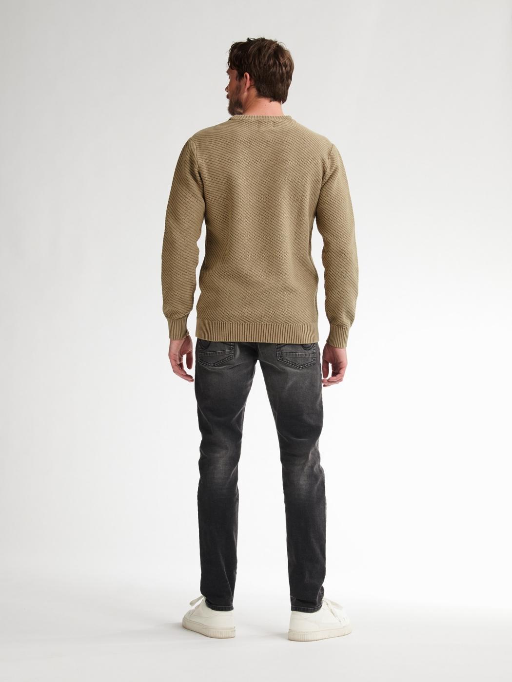 JERSEY PETROL MARRON CLARO