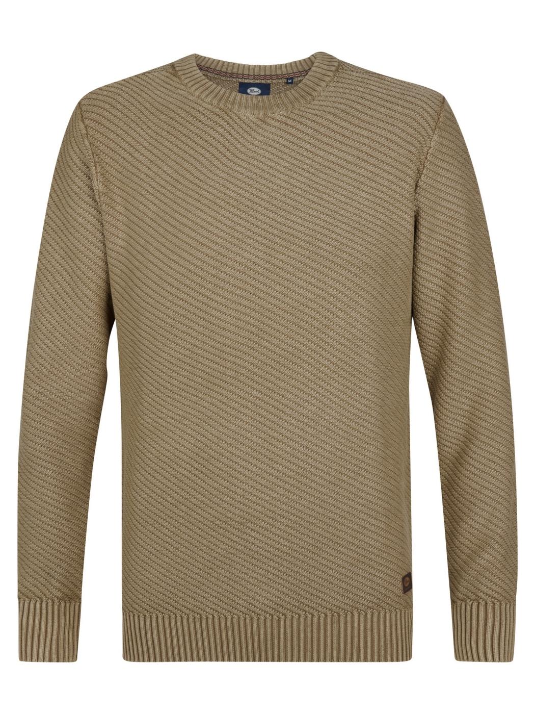 JERSEY PETROL MARRON CLARO