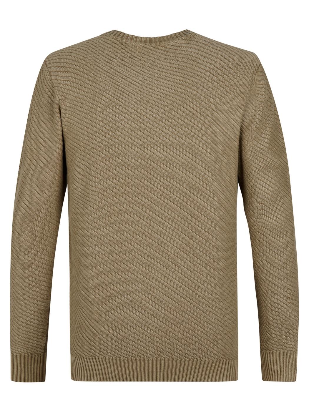 JERSEY PETROL MARRON CLARO