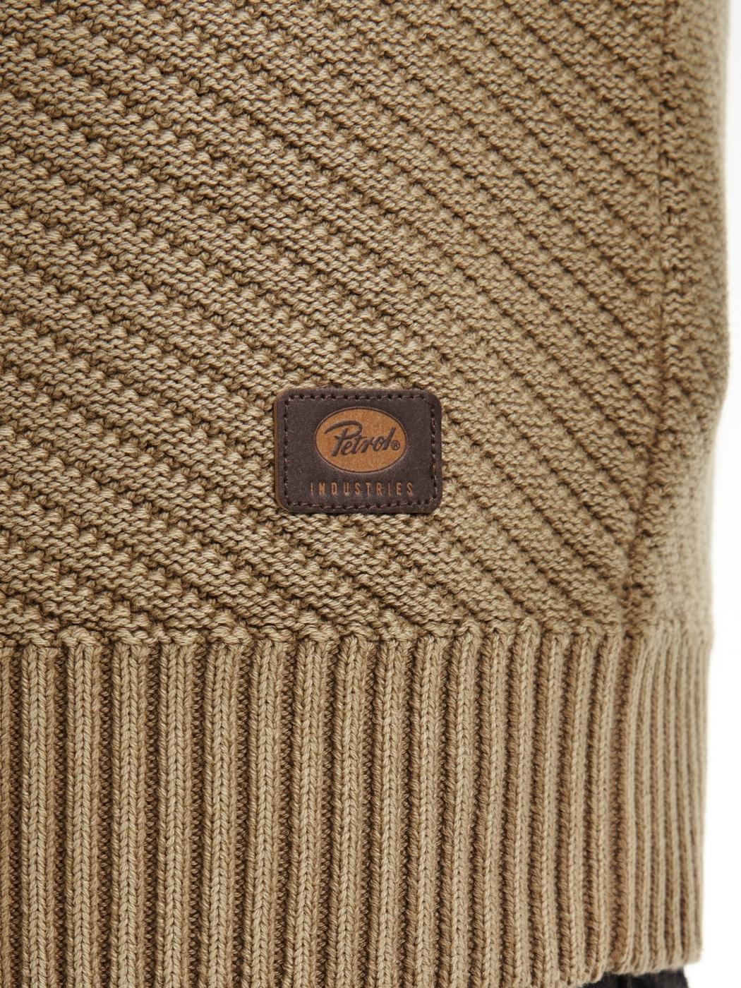 JERSEY PETROL MARRON CLARO