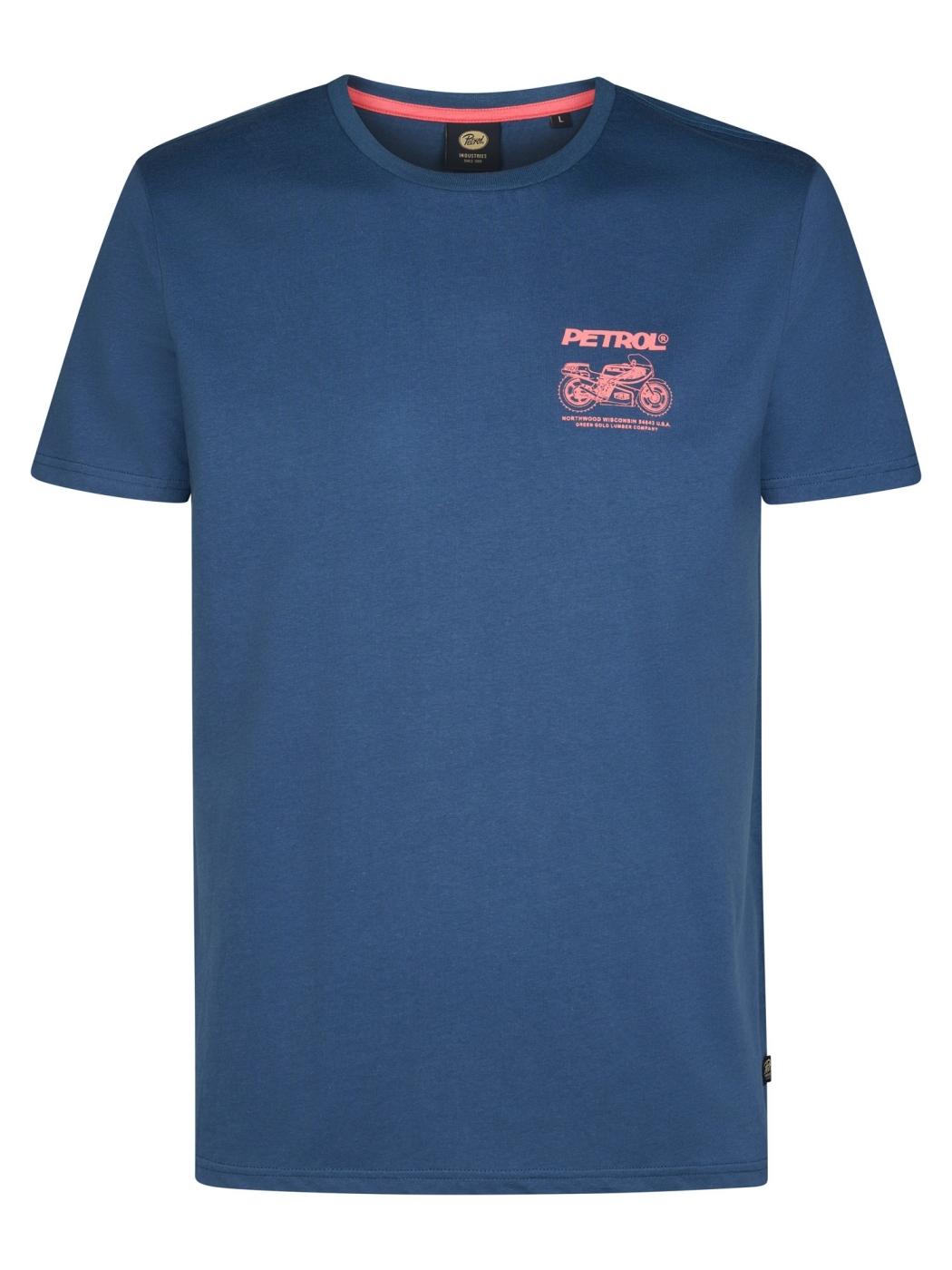 CAMISETA PETROL AZUL