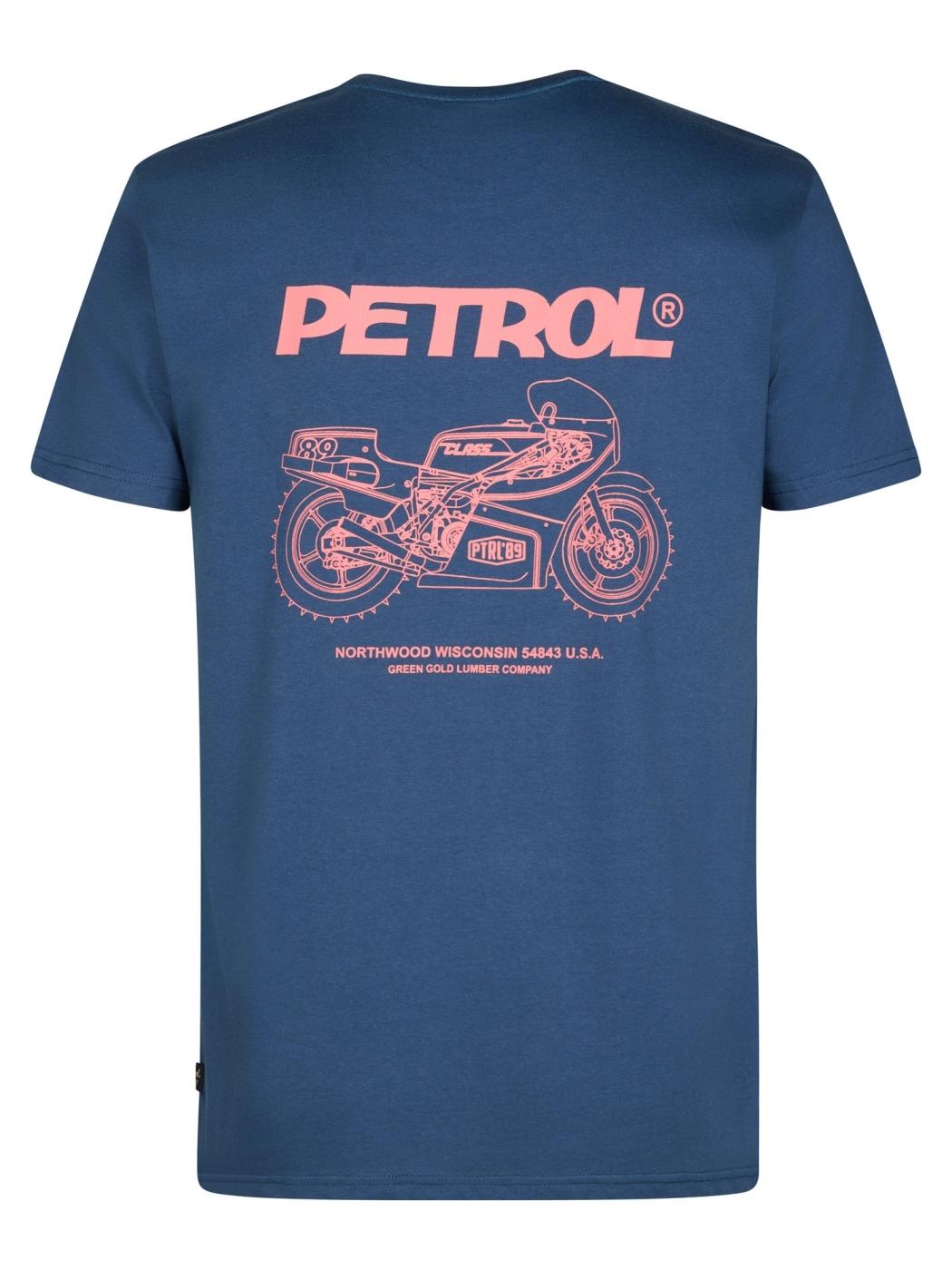 CAMISETA PETROL AZUL