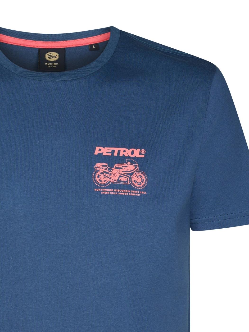 CAMISETA PETROL AZUL