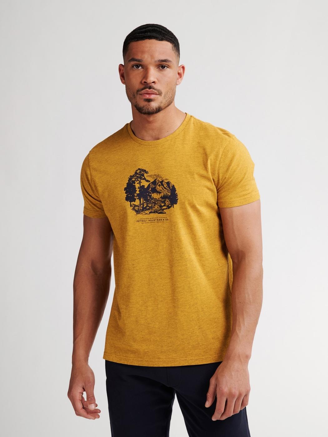 CAMISETA PETROL AMARILLO