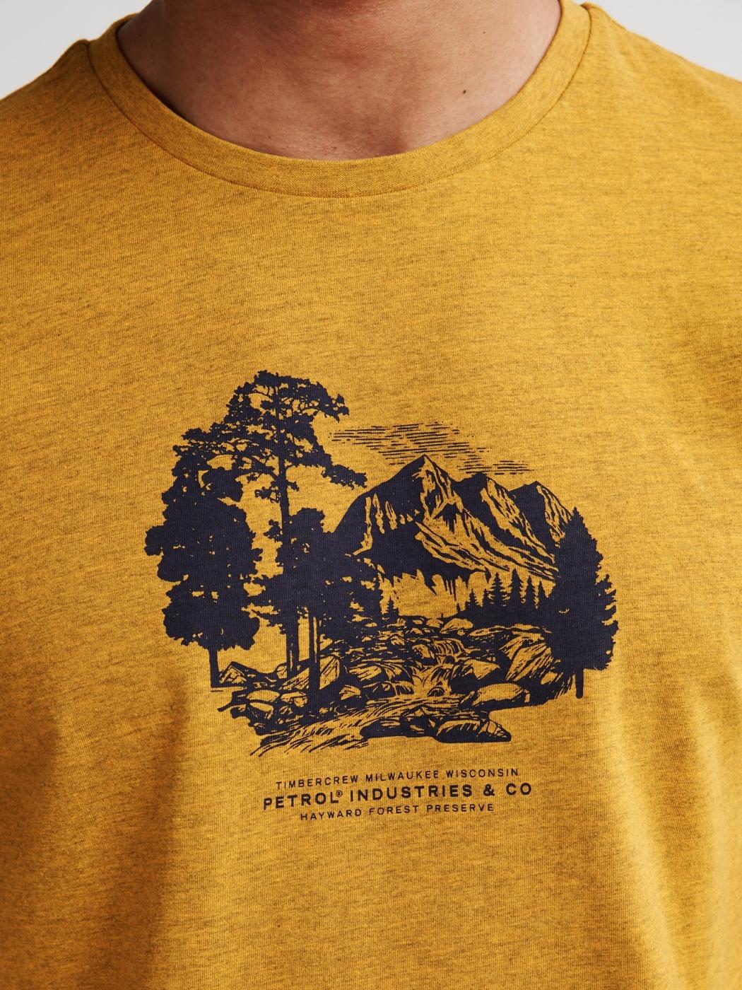 CAMISETA PETROL AMARILLO