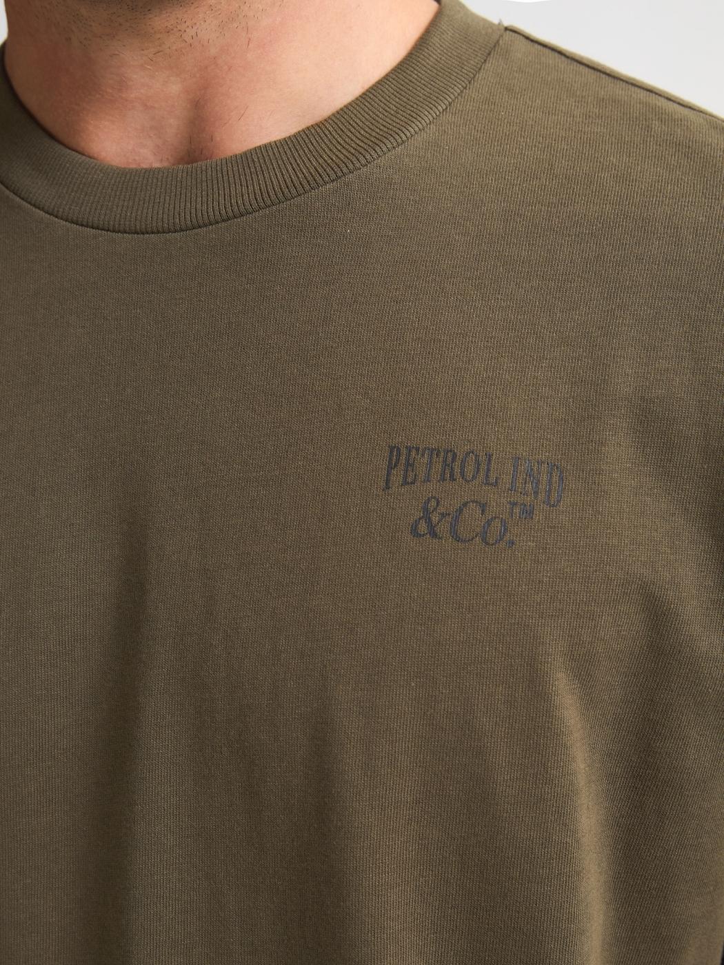 CAMISETA PETROL VERDE OSCURO