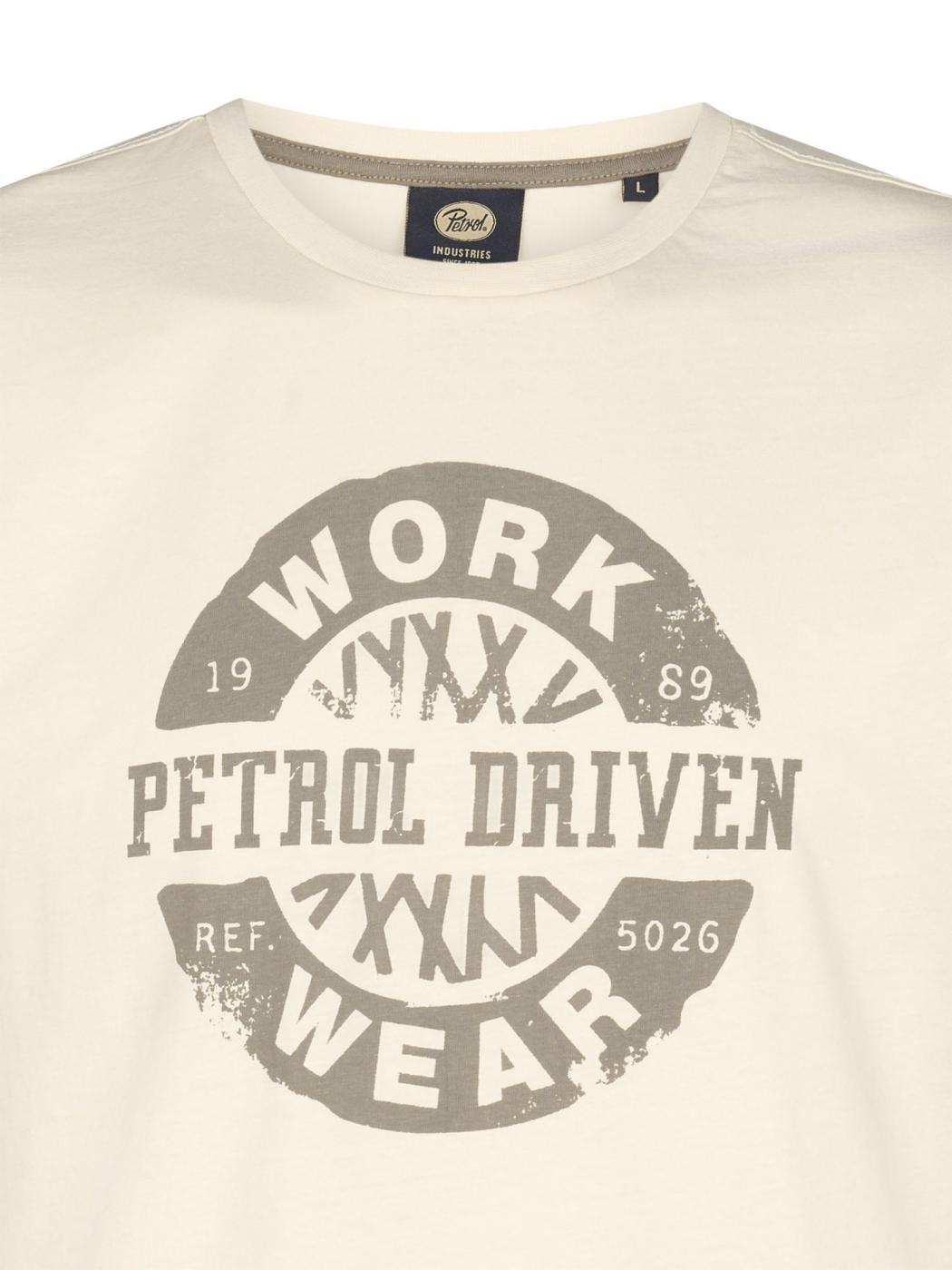 CAMISETA PETROL BLANCO