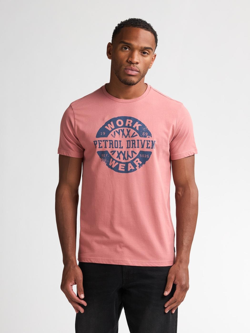 CAMISETA PETROL ROJO CLARO