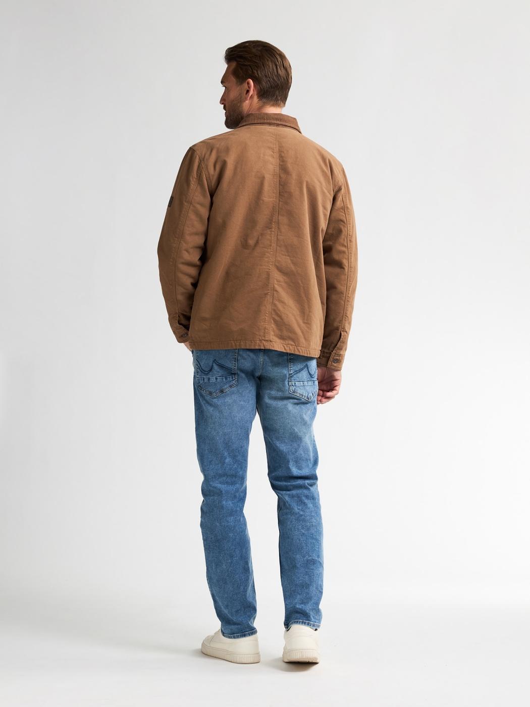 CHAQUETA PETROL MARRON