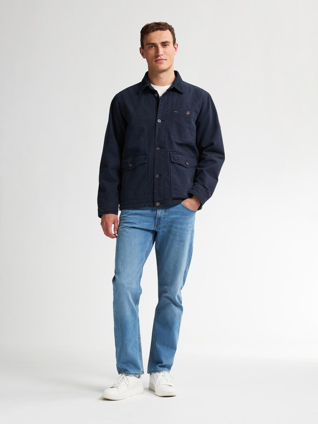 CHAQUETA PETROL AZUL OSCURO