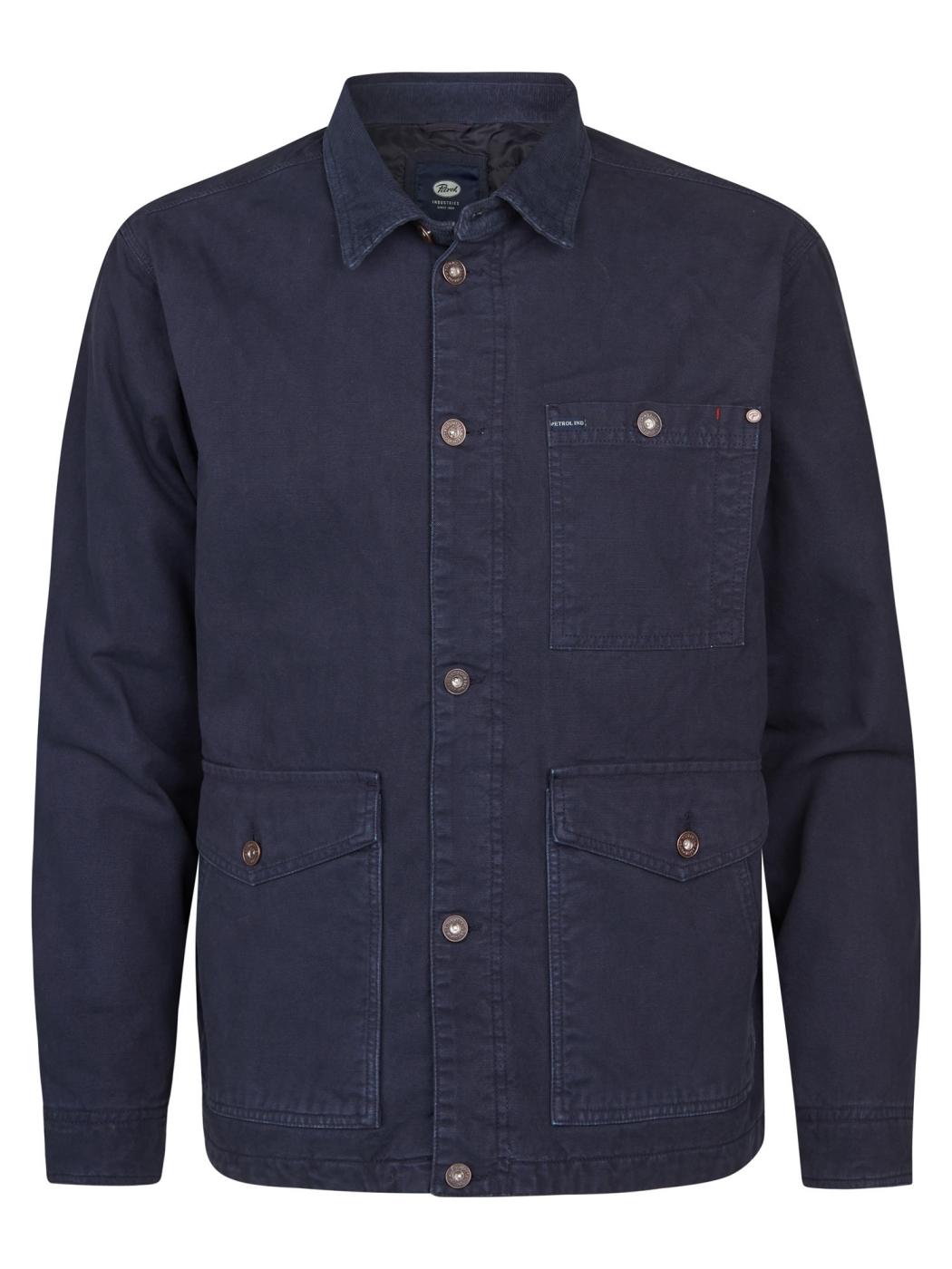 CHAQUETA PETROL AZUL OSCURO
