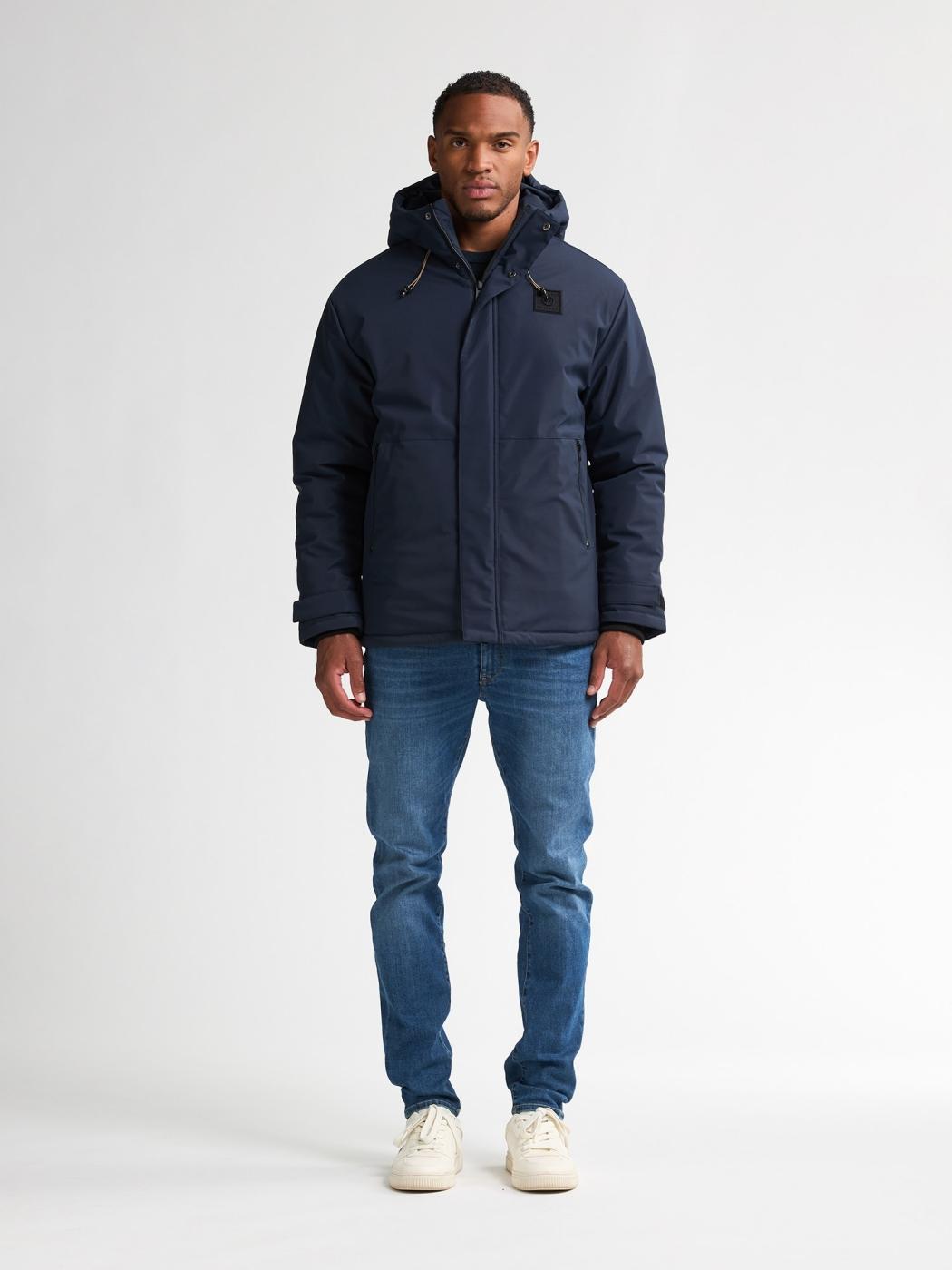 CHAQUETA PETROL AZUL OSCURO