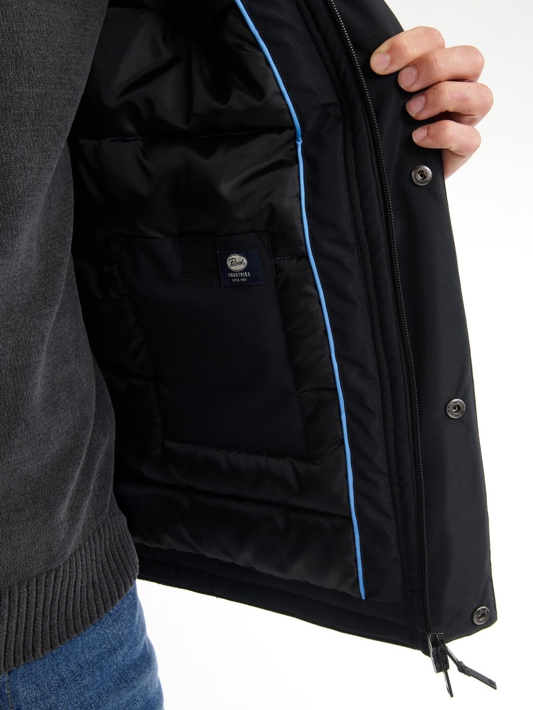 CHAQUETA PETROL NEGRO