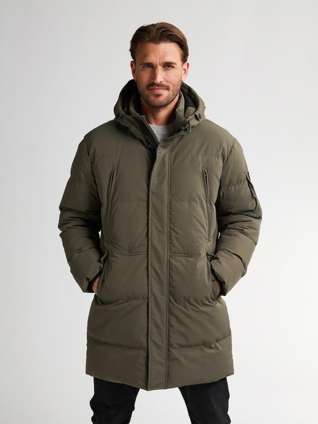 PARKA PETROL VERDE