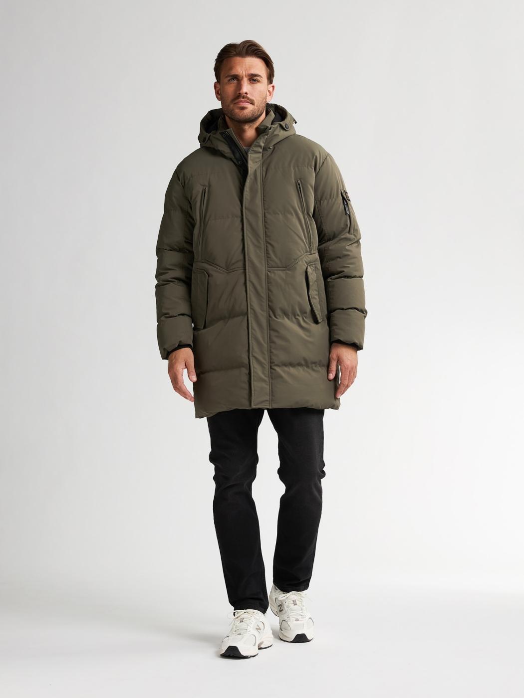 PARKA PETROL VERDE