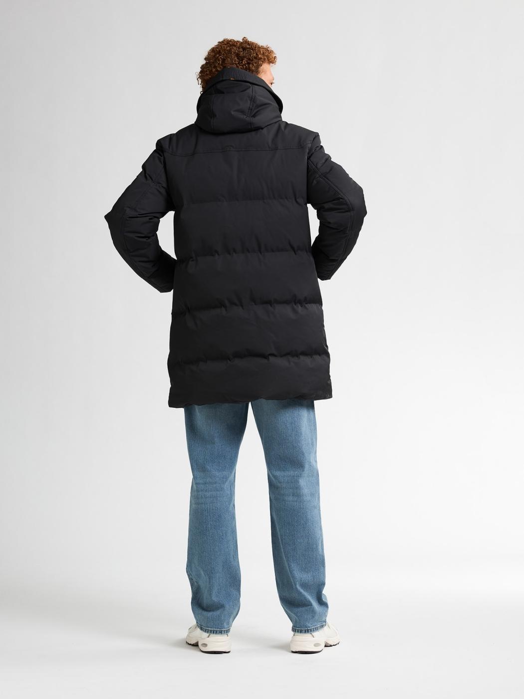 PARKA PETROL NEGRO
