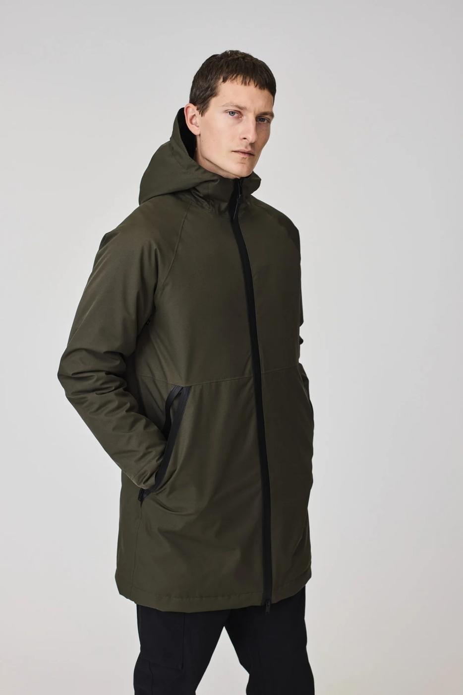 CHAQUETA TANTA STOIRME VERDE OSCURO