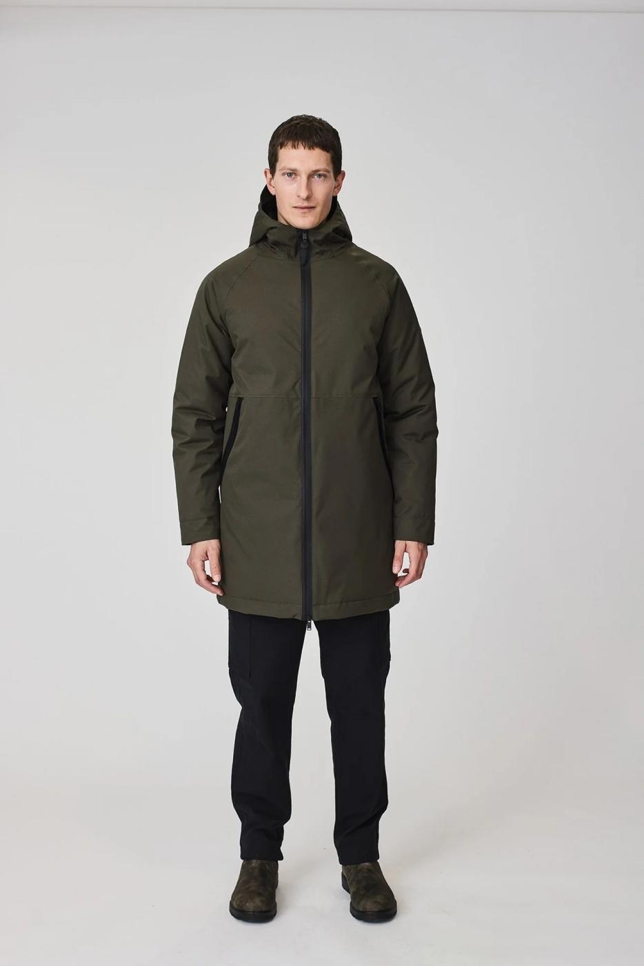 CHAQUETA TANTA STOIRME VERDE OSCURO