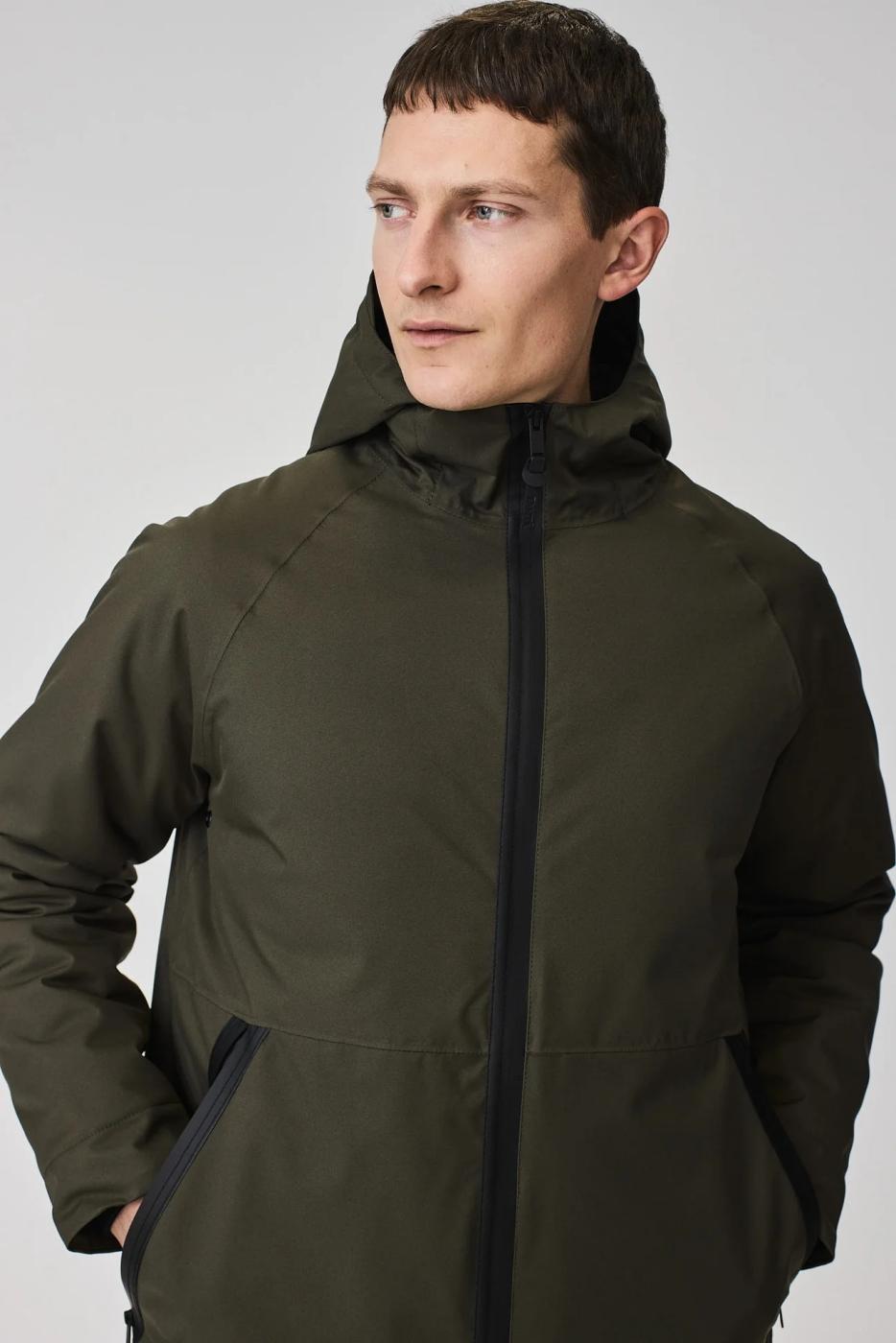 CHAQUETA TANTA STOIRME VERDE OSCURO