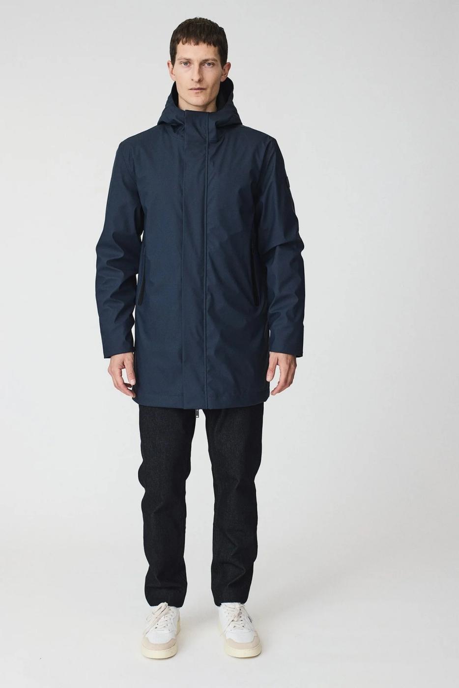 CHAQUETA TANTA MONETINE AZUL OSCURO