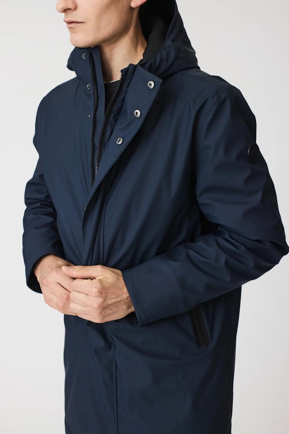 CHAQUETA TANTA MONETINE AZUL OSCURO