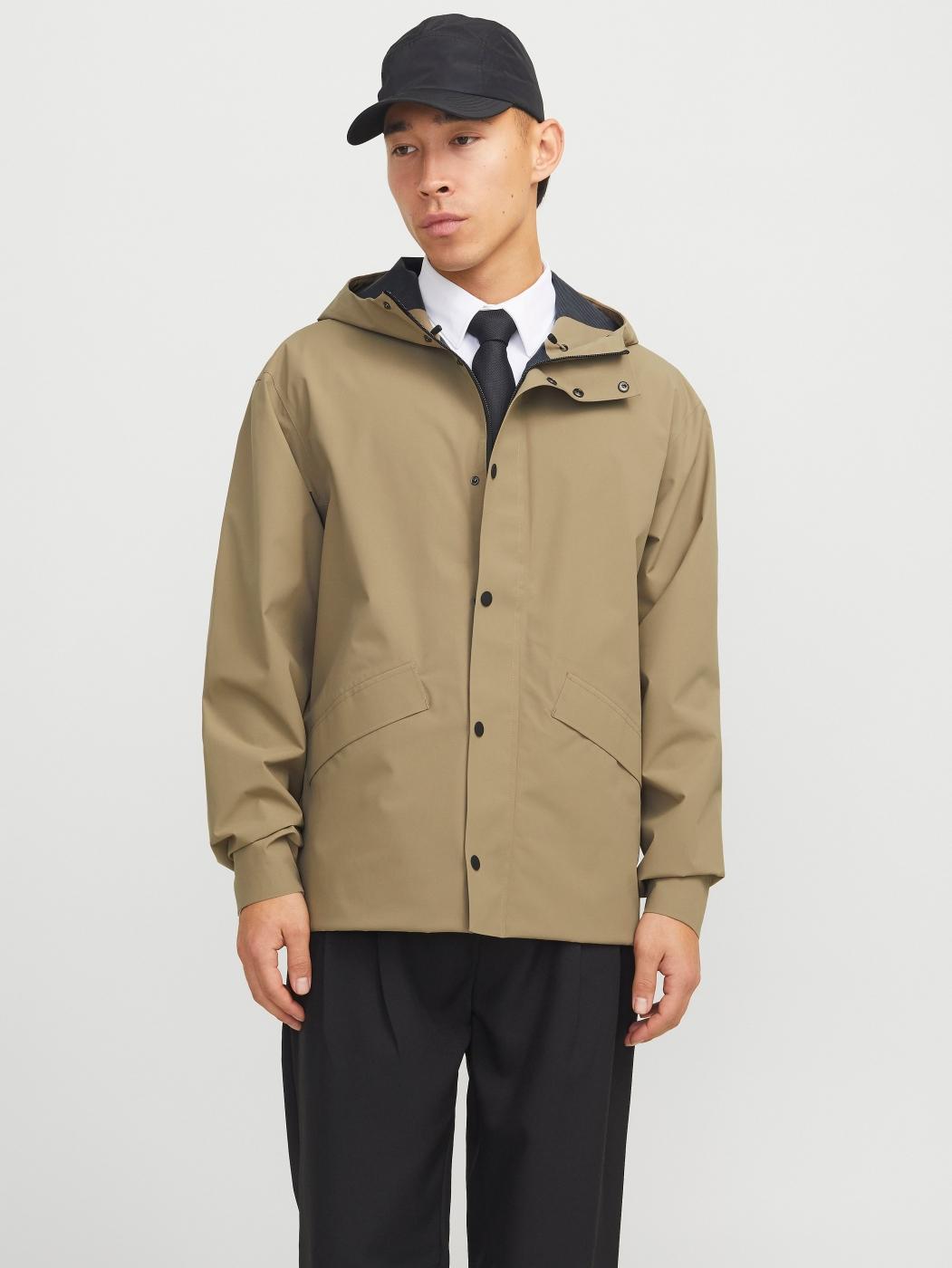 CHAQUETA JACK&JONES JPRBLAREAGAN RAIN MARRON