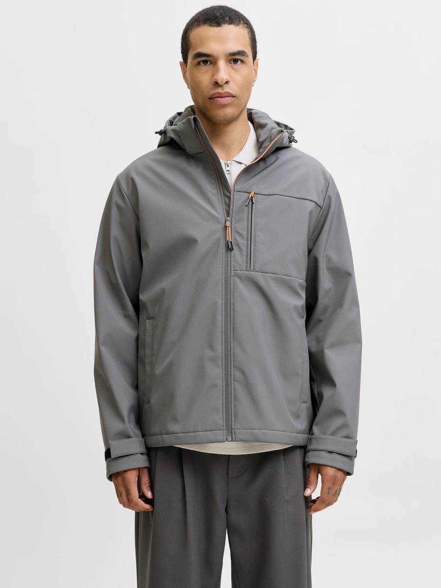 CHAQUETA JACK&JONES HATCHER SOFTSHELL GRIS