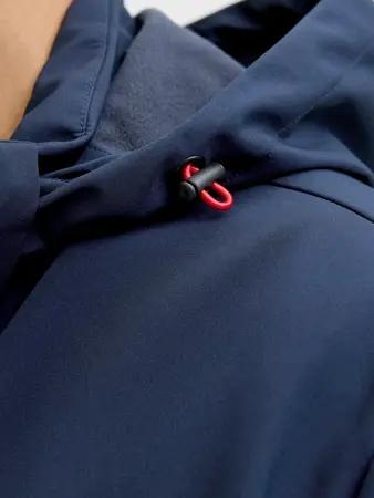 CHAQUETA JACK&JONES HATCHER SOFTSHELL AZUL OSCURO