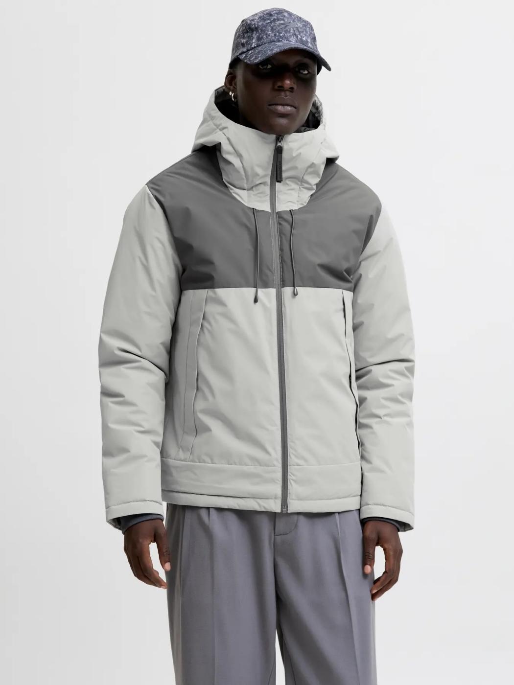 CHAQUETA JACK&JONES UNION BLOCK GRIS