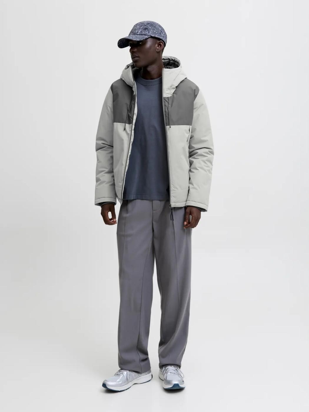 CHAQUETA JACK&JONES UNION BLOCK GRIS