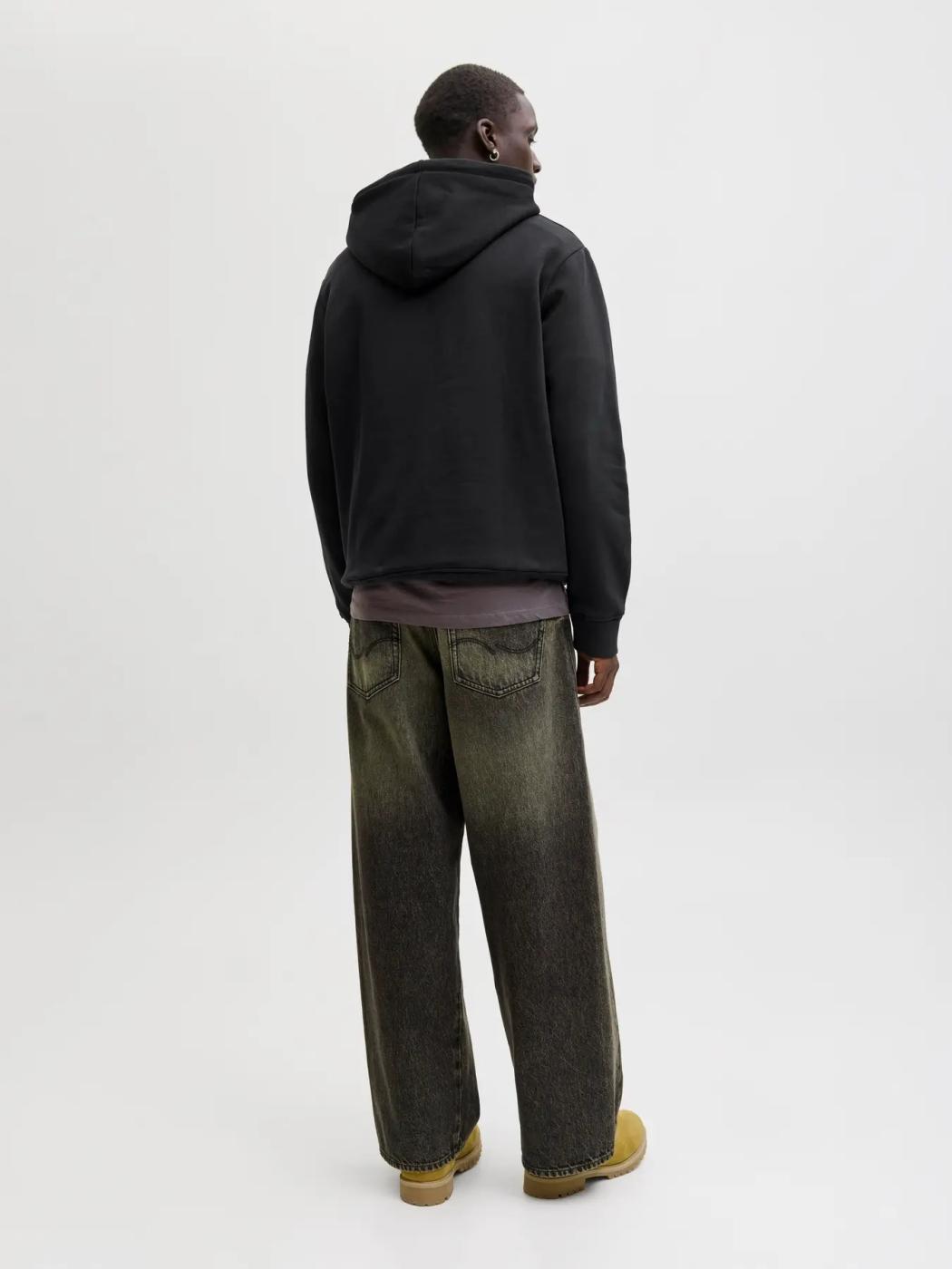 SUDADERA JACK&JONES FUSION NEGRO