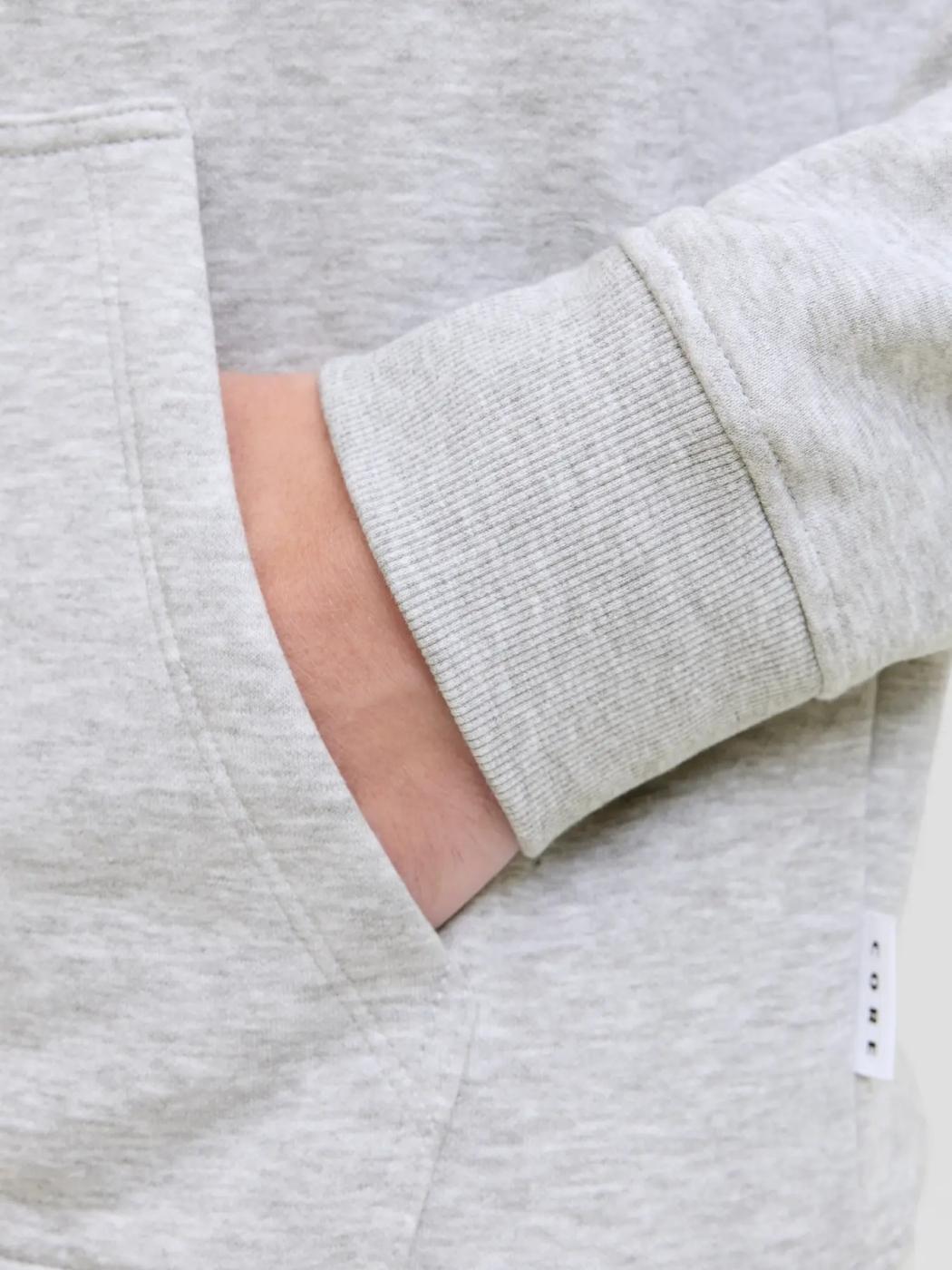 SUDADERA JACK&JONES FUSION GRIS