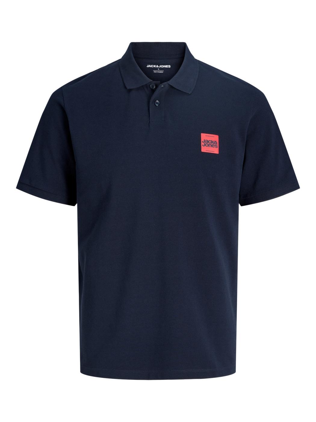POLO JACK&JONES BRANDY AZUL OSCURO