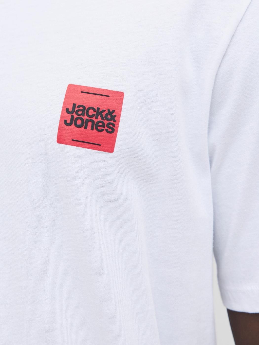 CAMISETA JACK&JONES BRANDY BLANCO