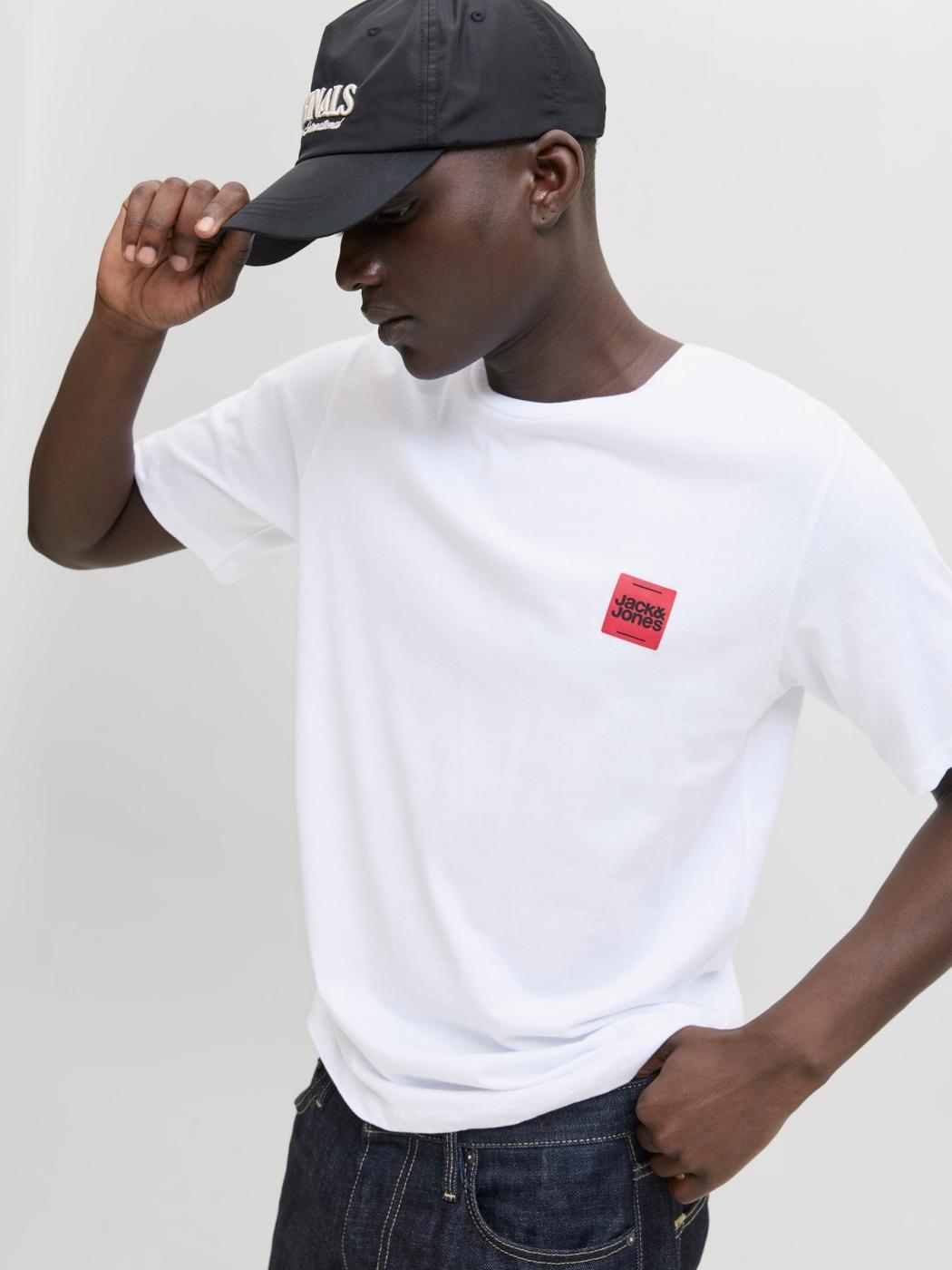 CAMISETA JACK&JONES BRANDY BLANCO