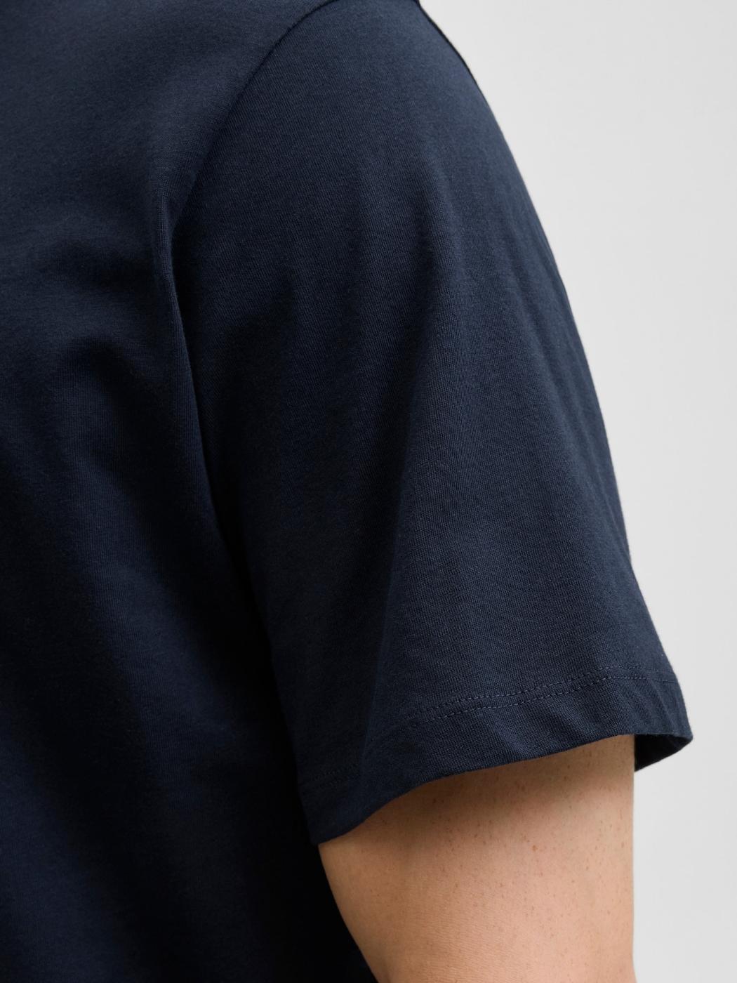 CAMISETA JACK&JONES BRANDY AZUL OSCURO