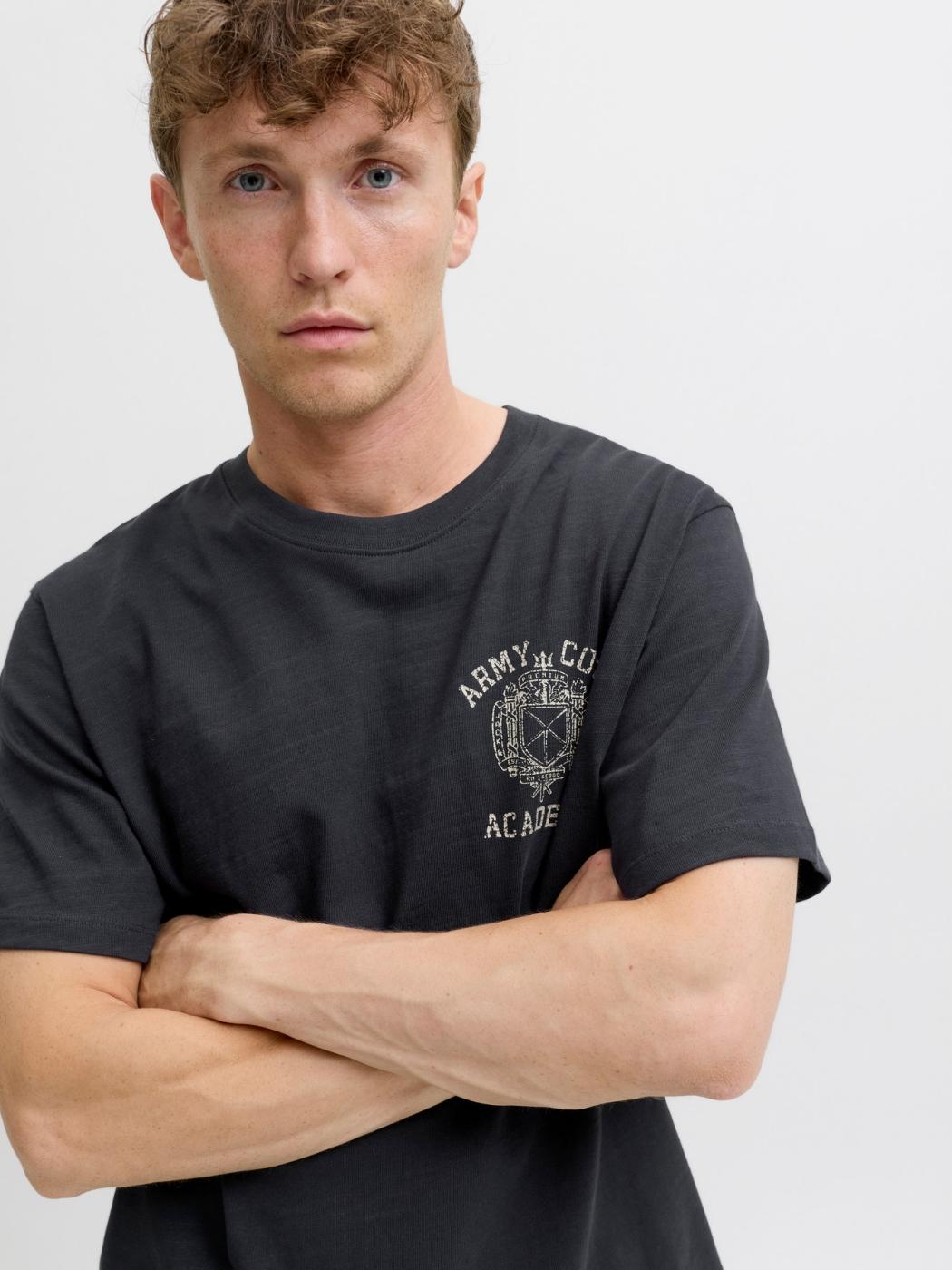 CAMISETA JACK&JONES BLUPETE AZUL OSCURO