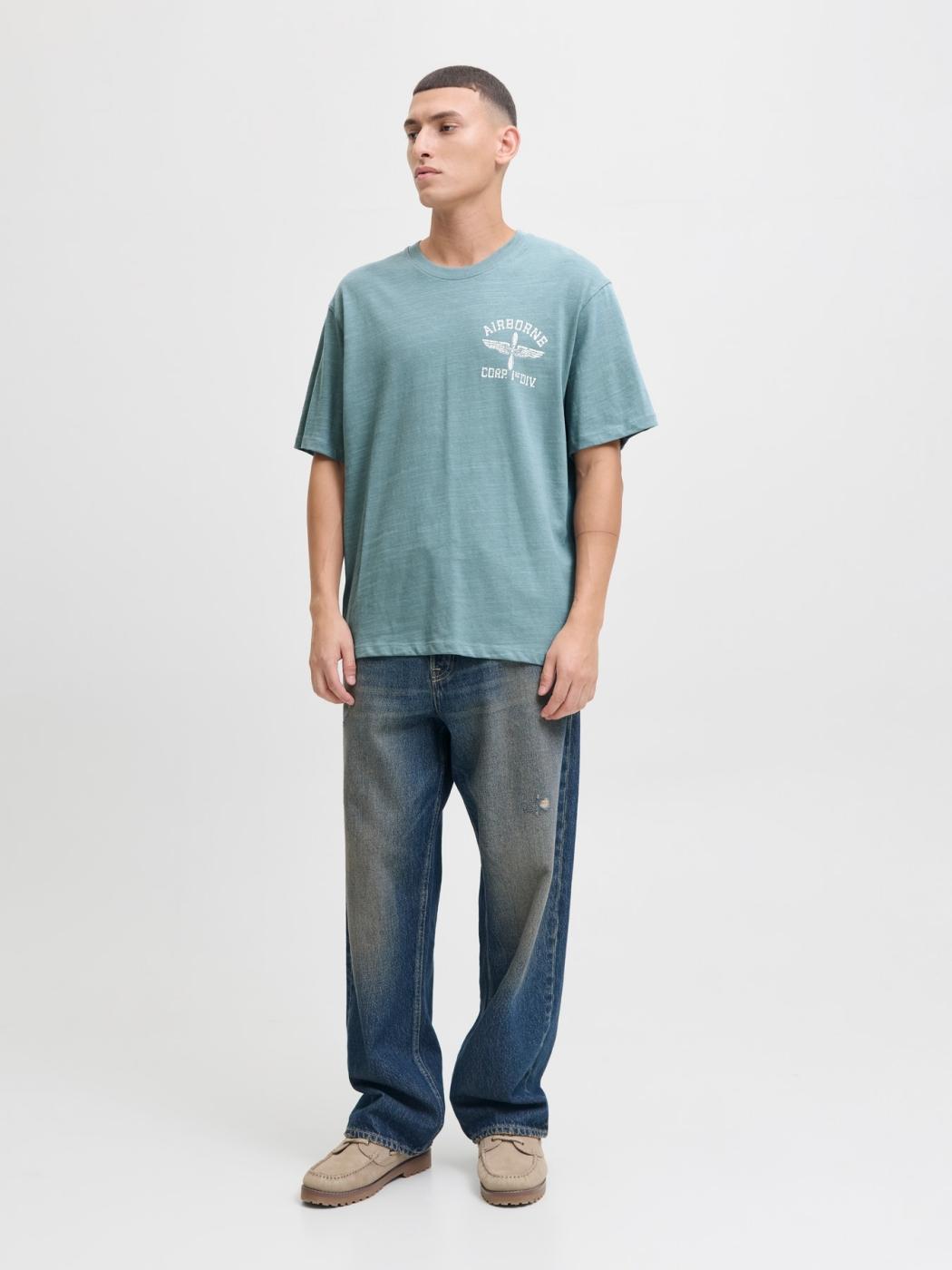 CAMISETA JACK&JONES BLUPETE VERDE