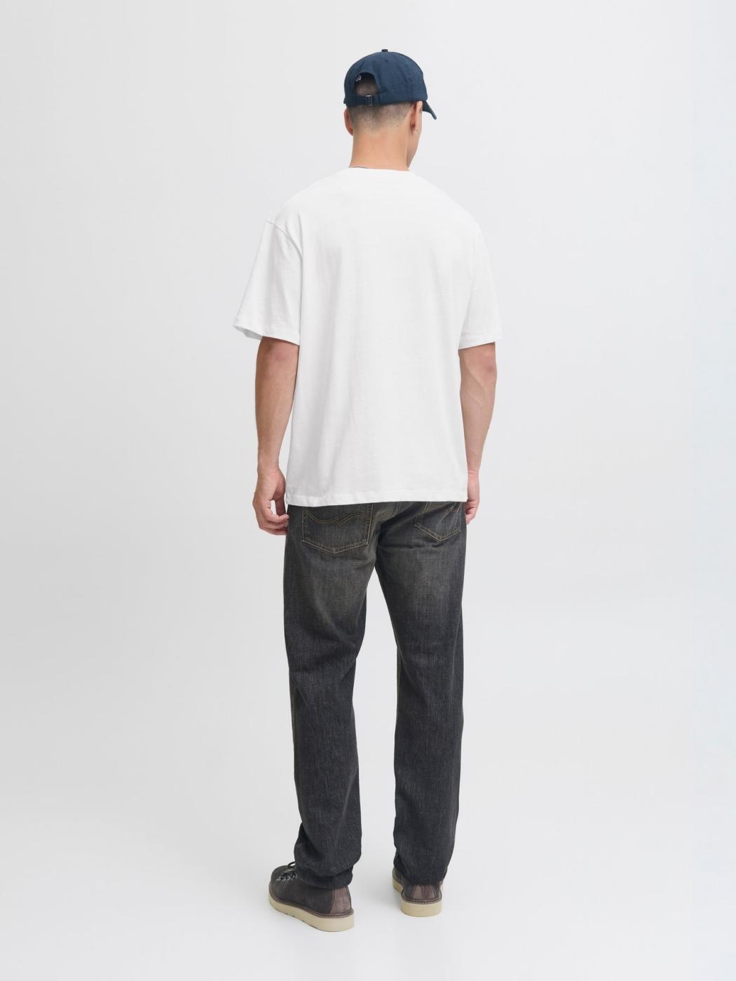 CAMISETA JACK&JONES BLUPETE BLANCO