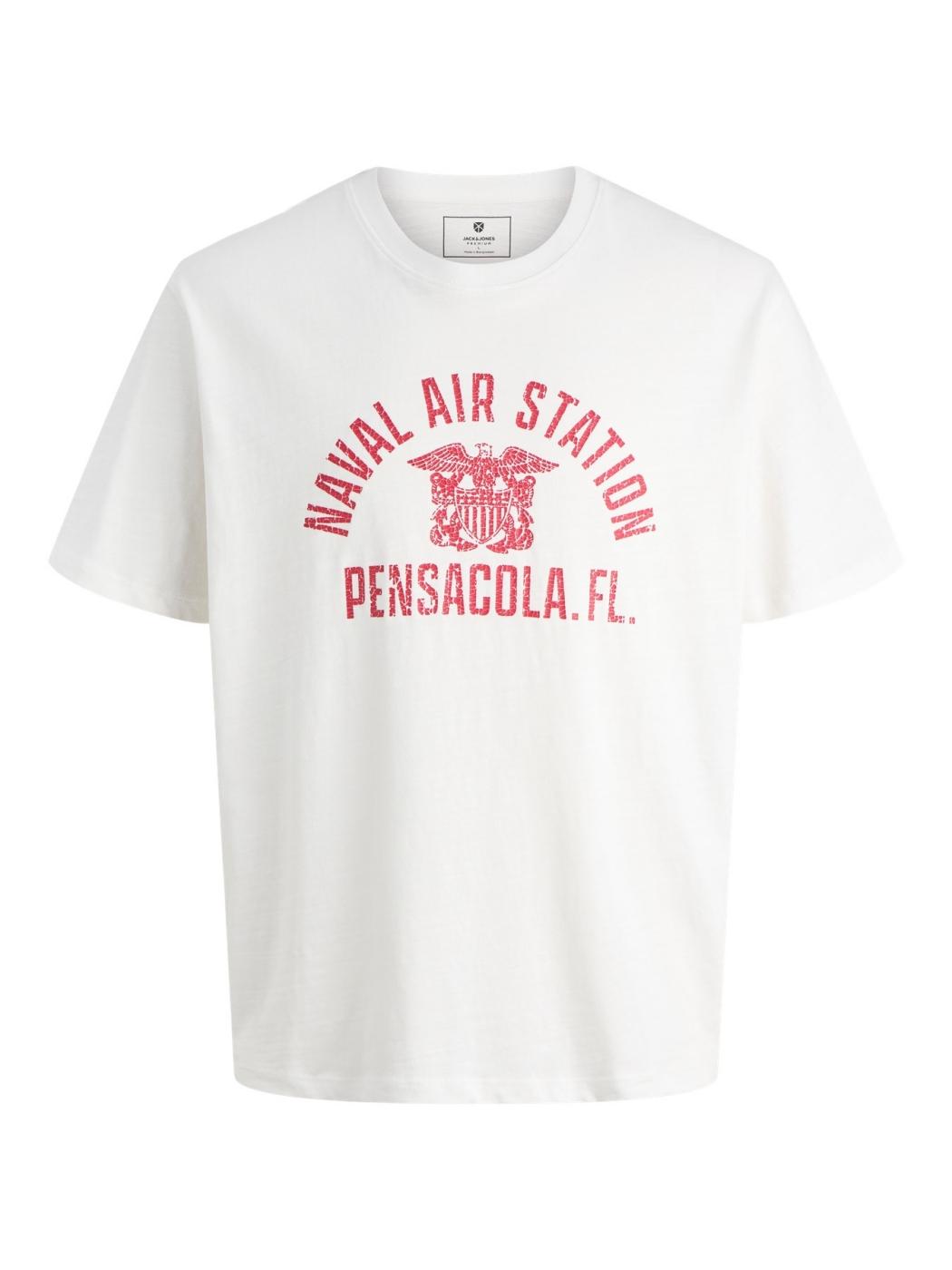 CAMISETA JACK&JONES BLUPETE BLANCO