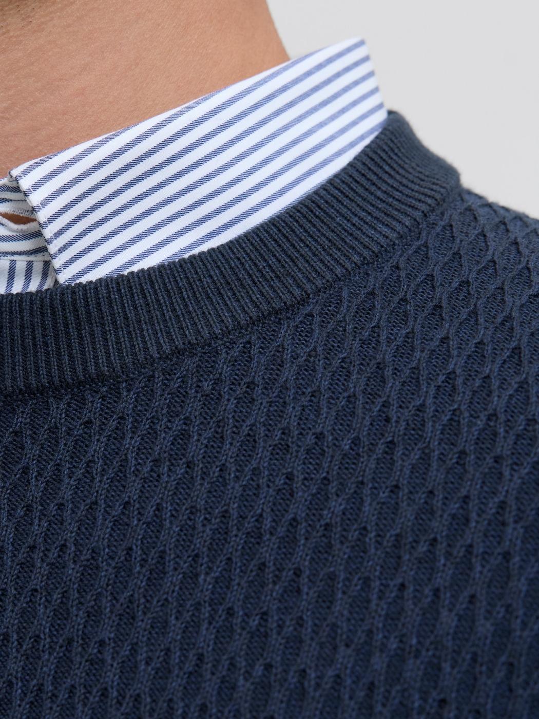 JERSEY JACK&JONES REAGAN AZUL OSCURO