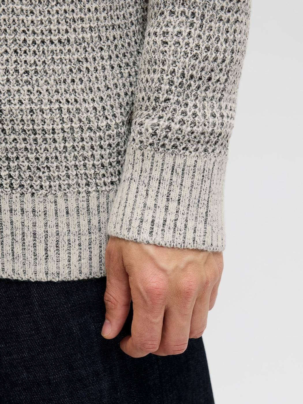 JERSEY JACK&JONES GLOBAL GRIS CLARO